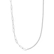 Silver necklace KLEONOR