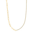 Silver necklace KLEONOR