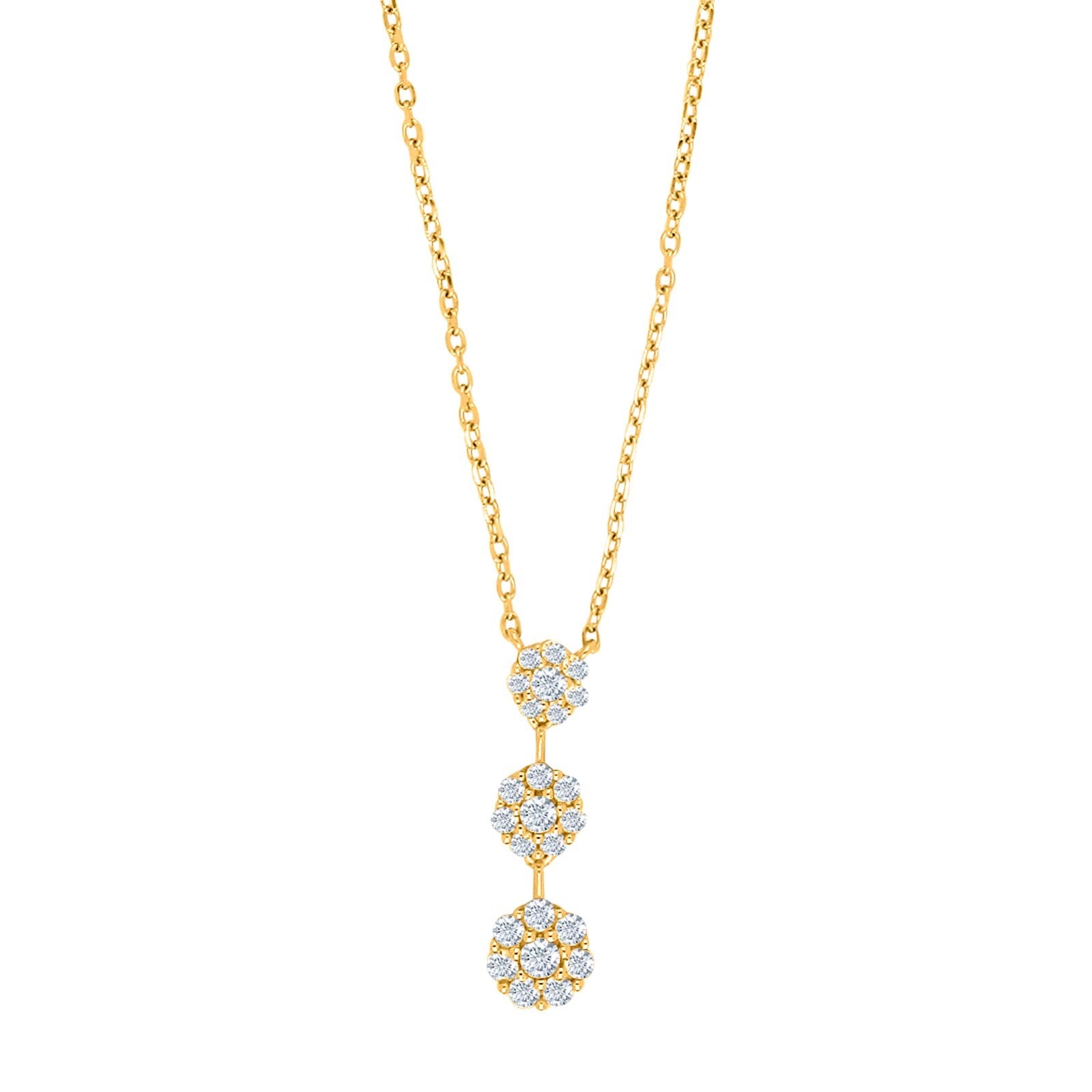 Silver pendant LISANOR
