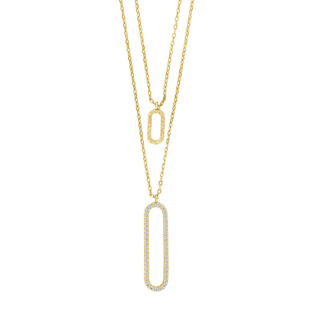 Silver pendant LENENOR