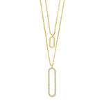 Silver pendant LENENOR