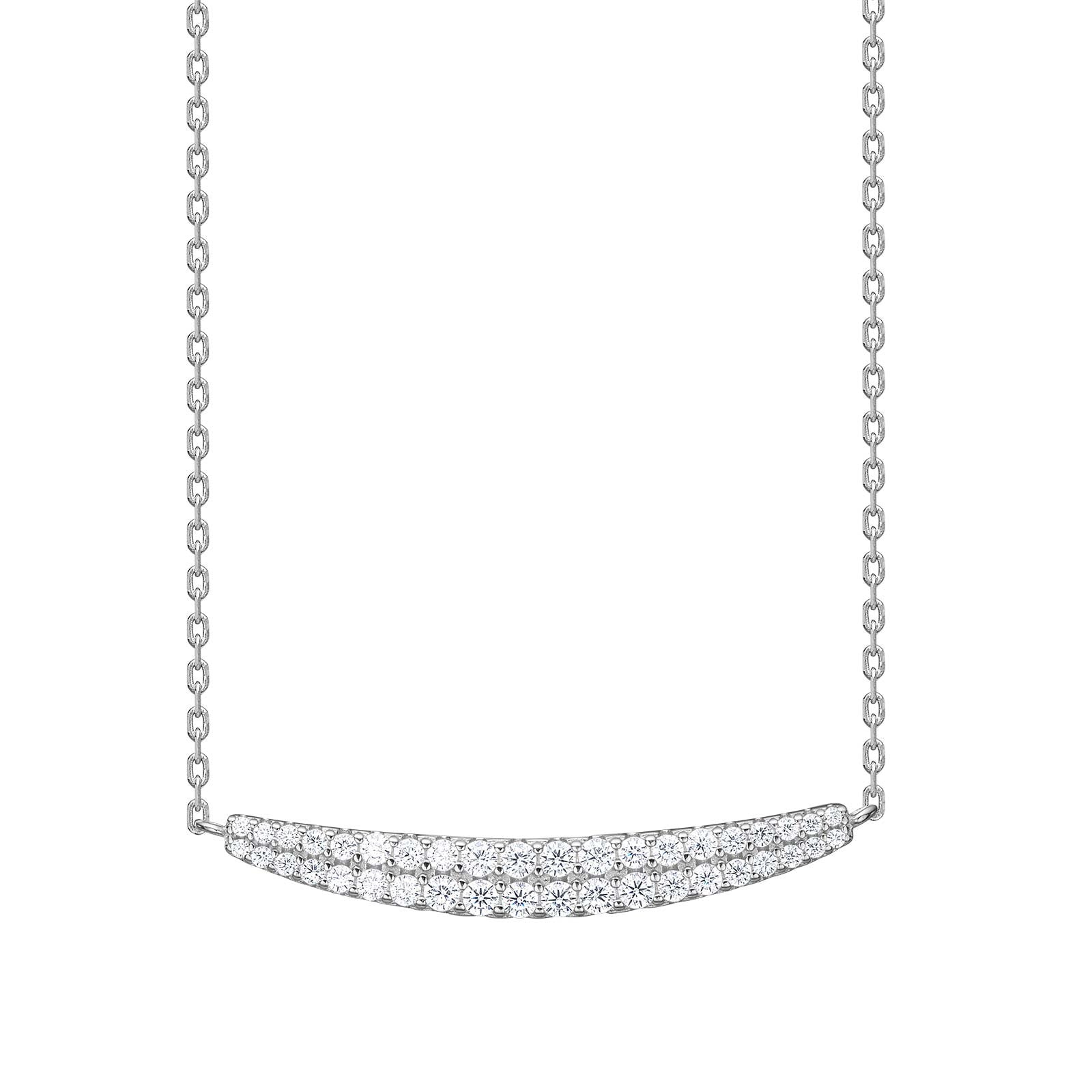 Silver necklace RUNANOR