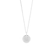 Sølv kæde ELLANOR 14mm plade, 42+3cm