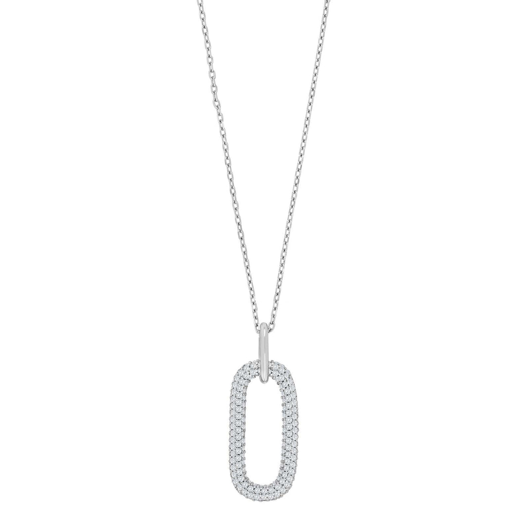 Silver necklace MIMINOR