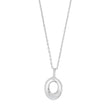 Silver necklace OLGANOR