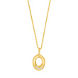 Silver necklace OLGANOR