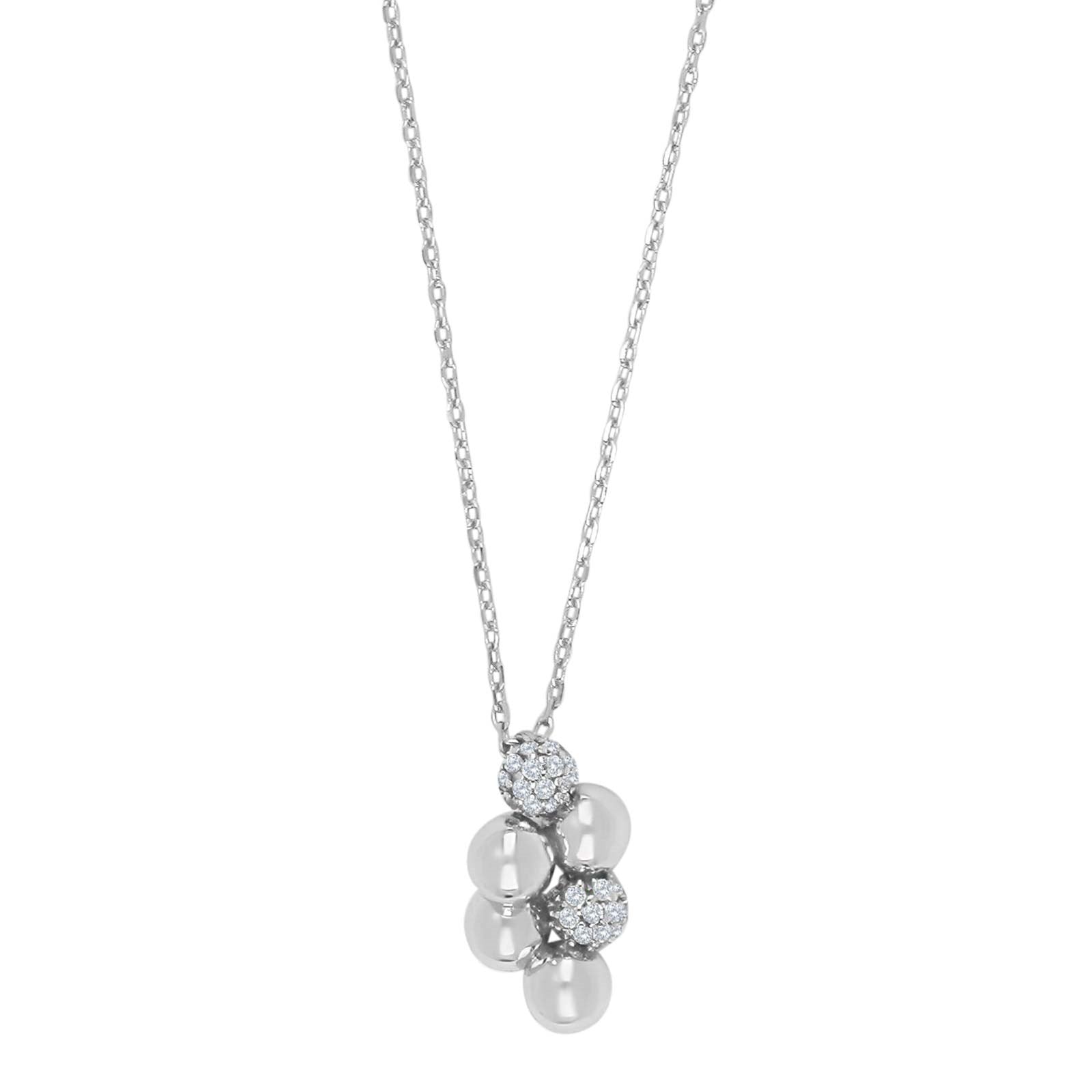 Silver necklace 6 OLINANOR
