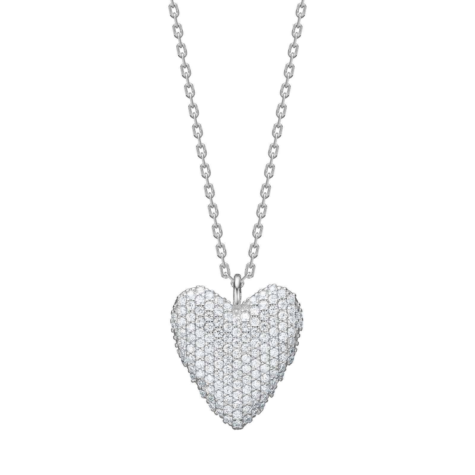 Silver necklace large RISANOR