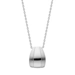 Siersbøl Rhod. Silver Necklace LINÈA