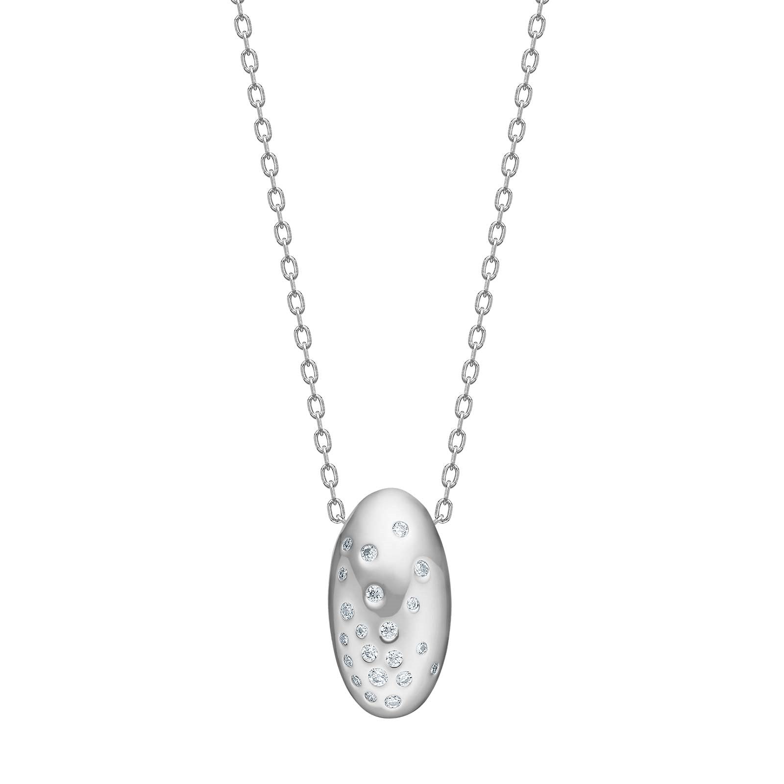 Silver necklace RHEANOR
