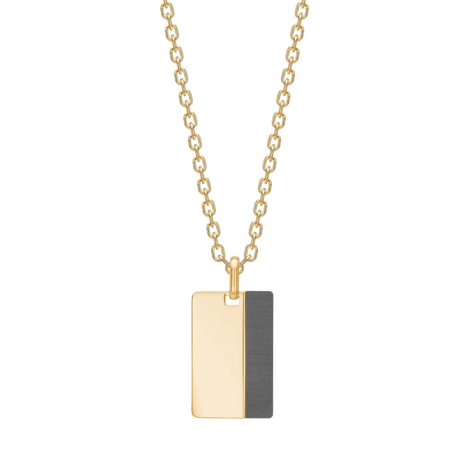 SON chain steel IP gold with carbon