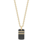 SON chain steel IP gold with carbon