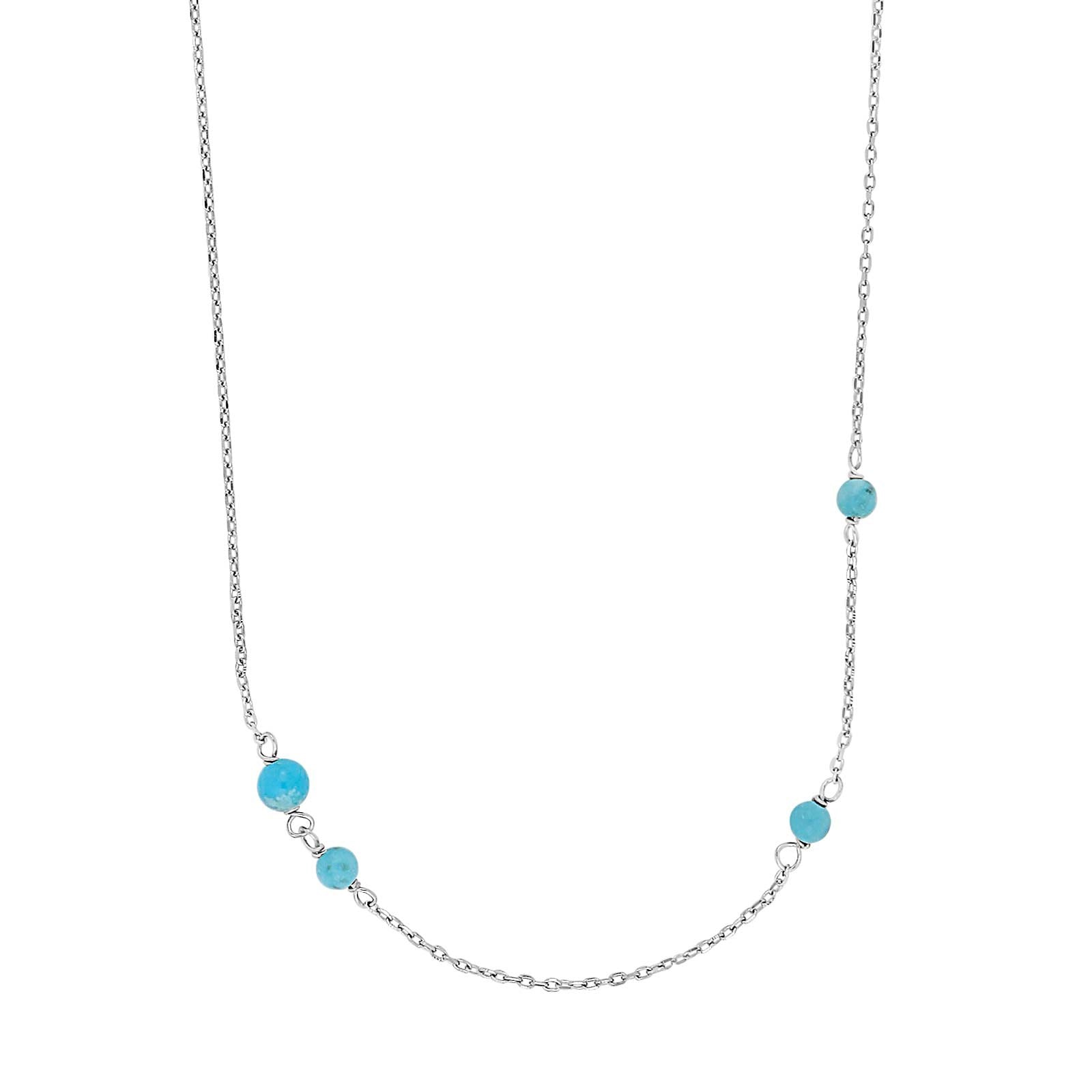 Rhd. Sølv kæde TURQUOISE52