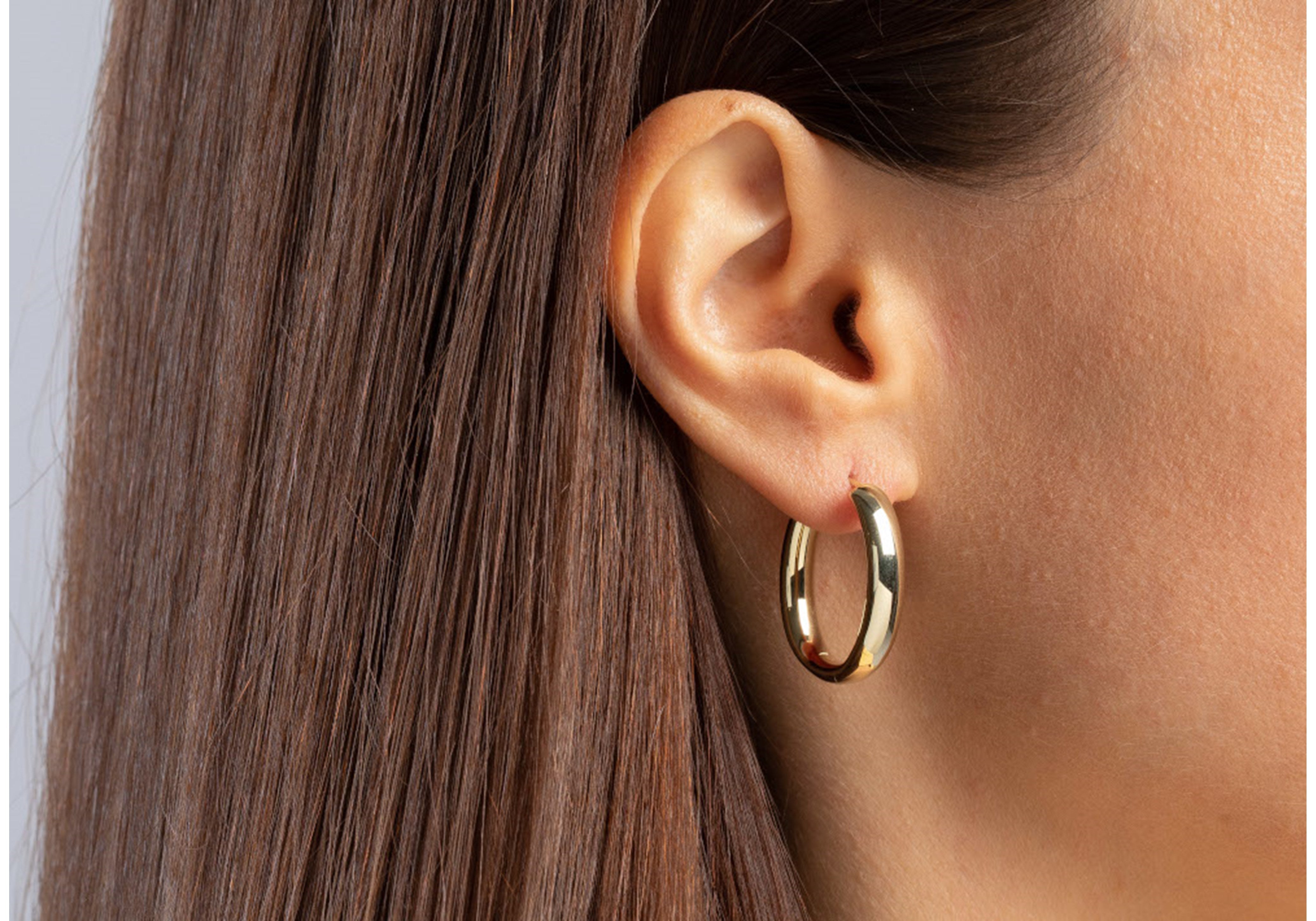 925/- hinge earrings, gp pol.