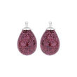 Bohemian quartz glass drop