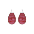 Bohemian quartz glass drop