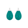 Bohemian quartz glass drop
