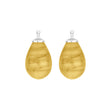 Bohemian quartz glass drop