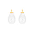 Bohemian quartz glass drop