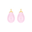 Bohemian quartz glass drop