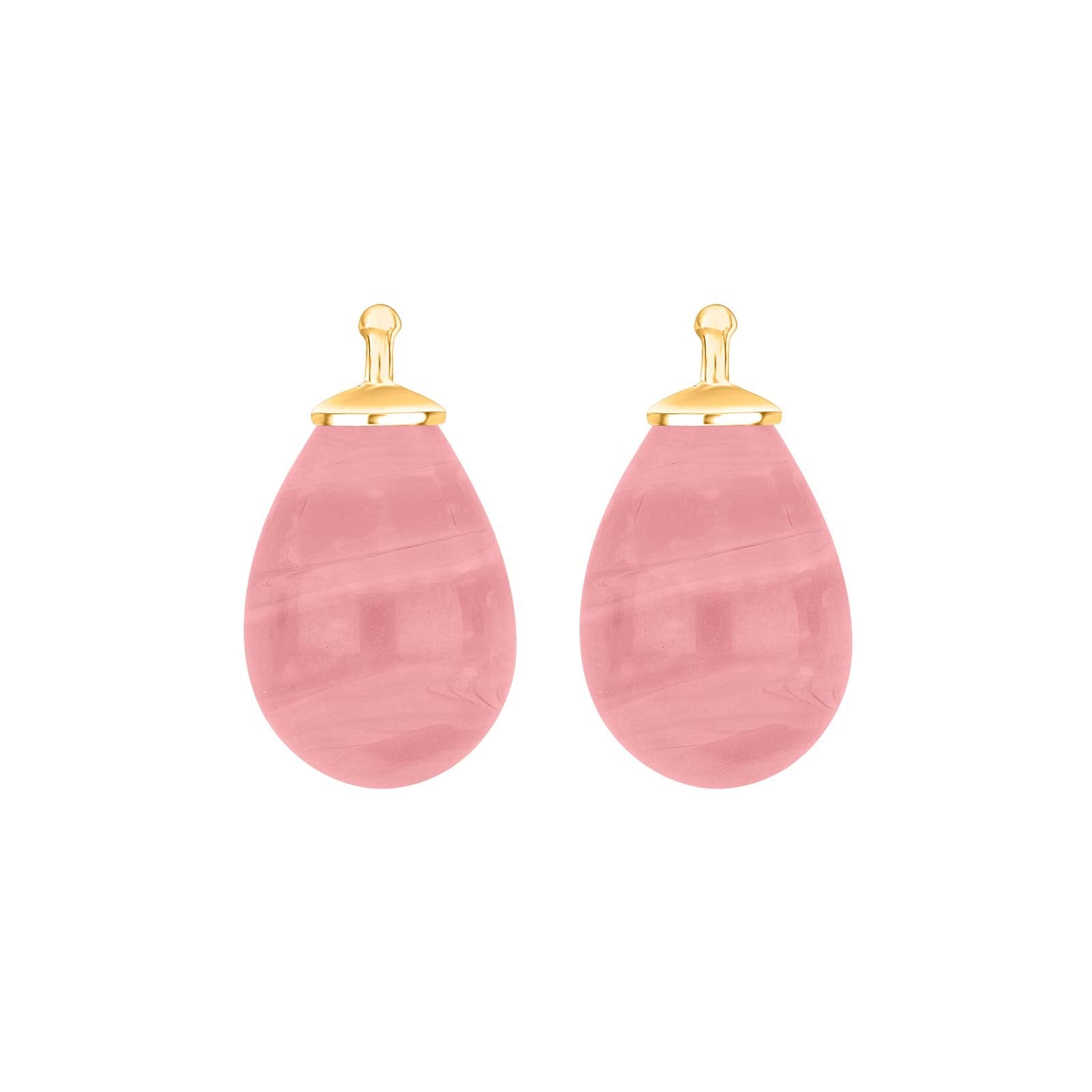 Bohemian quartz glass drop