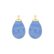 Bohemian quartz glass drop
