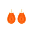 Bohemian quartz glass drop