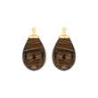 Bohemian quartz glass drop