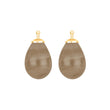 Bohemian quartz glass drop