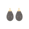 Bohemian quartz glass drop