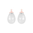 Bohemian quartz glass drop