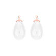 Bohemian quartz glass drop