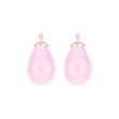 Bohemian quartz glass drop