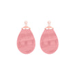 Bohemian quartz glass drop