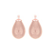 Bohemian quartz glass drop
