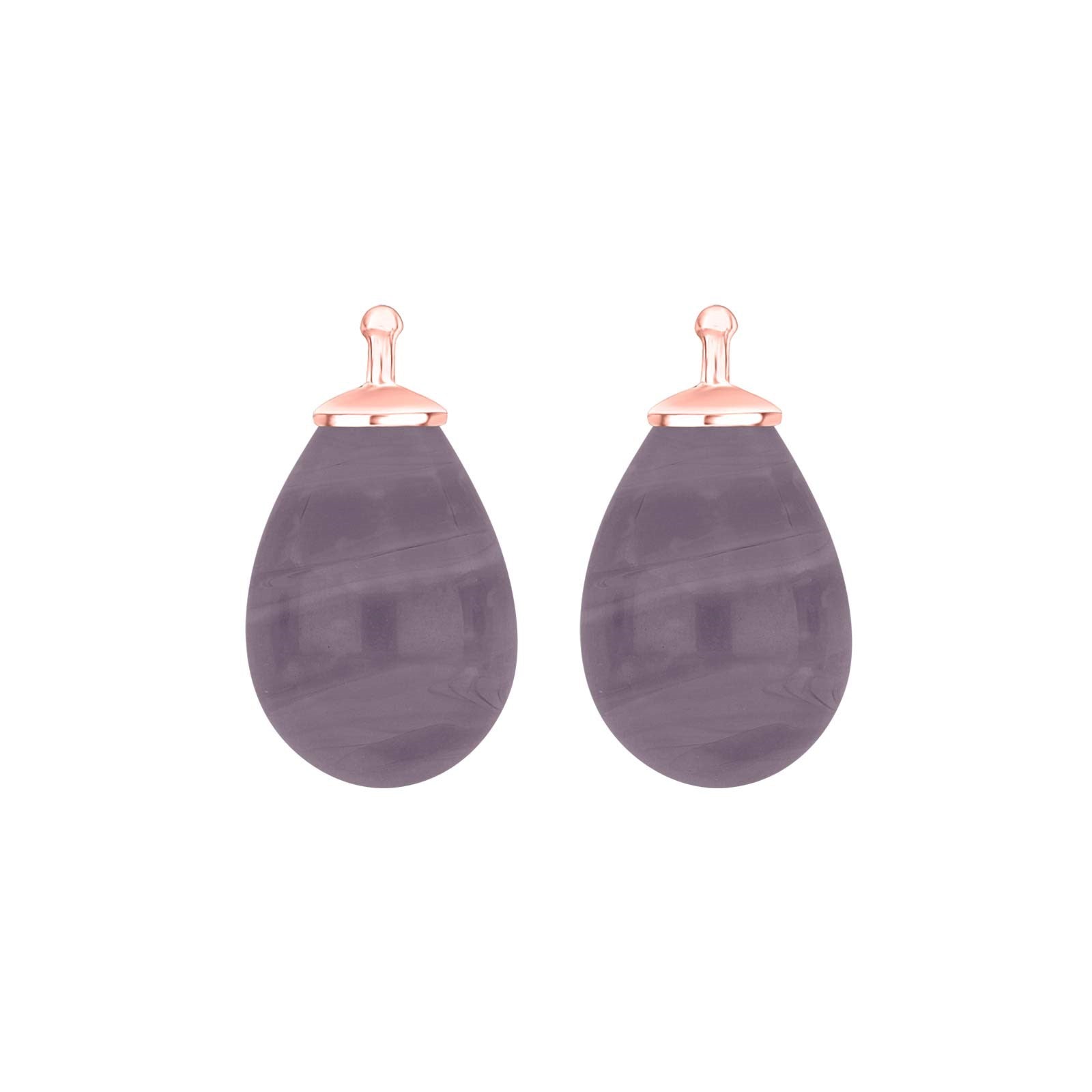 Bohemian quartz glass drop