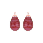 Bohemian quartz glass drop