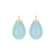 Bohemian quartz glass drop