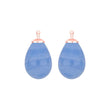 Bohemian quartz glass drop