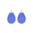 Bohemian quartz glass drop