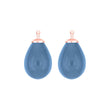 Bohemian quartz glass drop