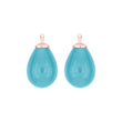 Bohemian quartz glass drop