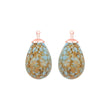 Bohemian quartz glass drop