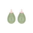 Bohemian quartz glass drop