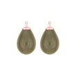 Bohemian quartz glass drop