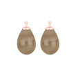 Bohemian quartz glass drop