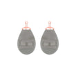 Bohemian quartz glass drop