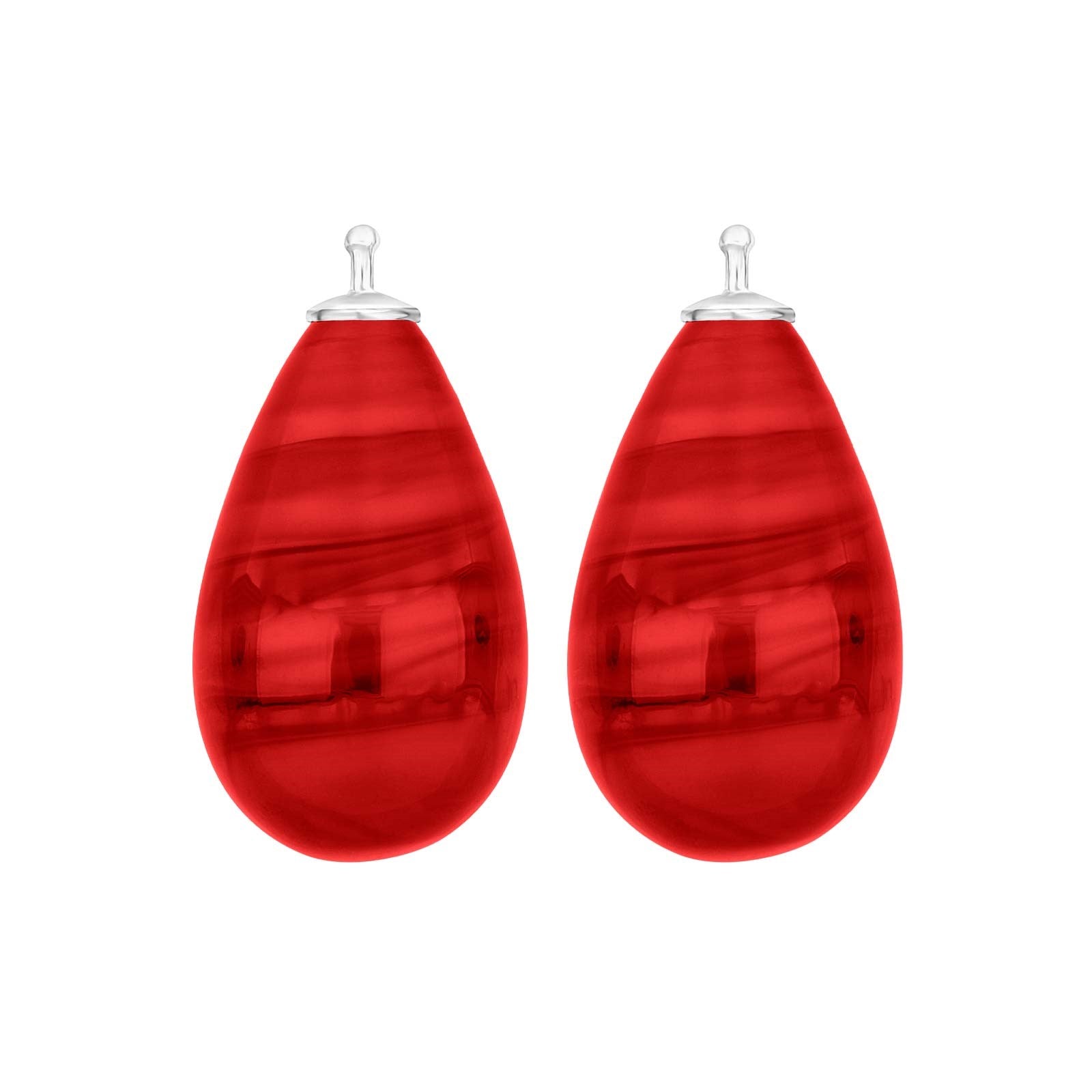 Bohemian quartz glass drop