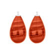 Bohemian quartz glass drop
