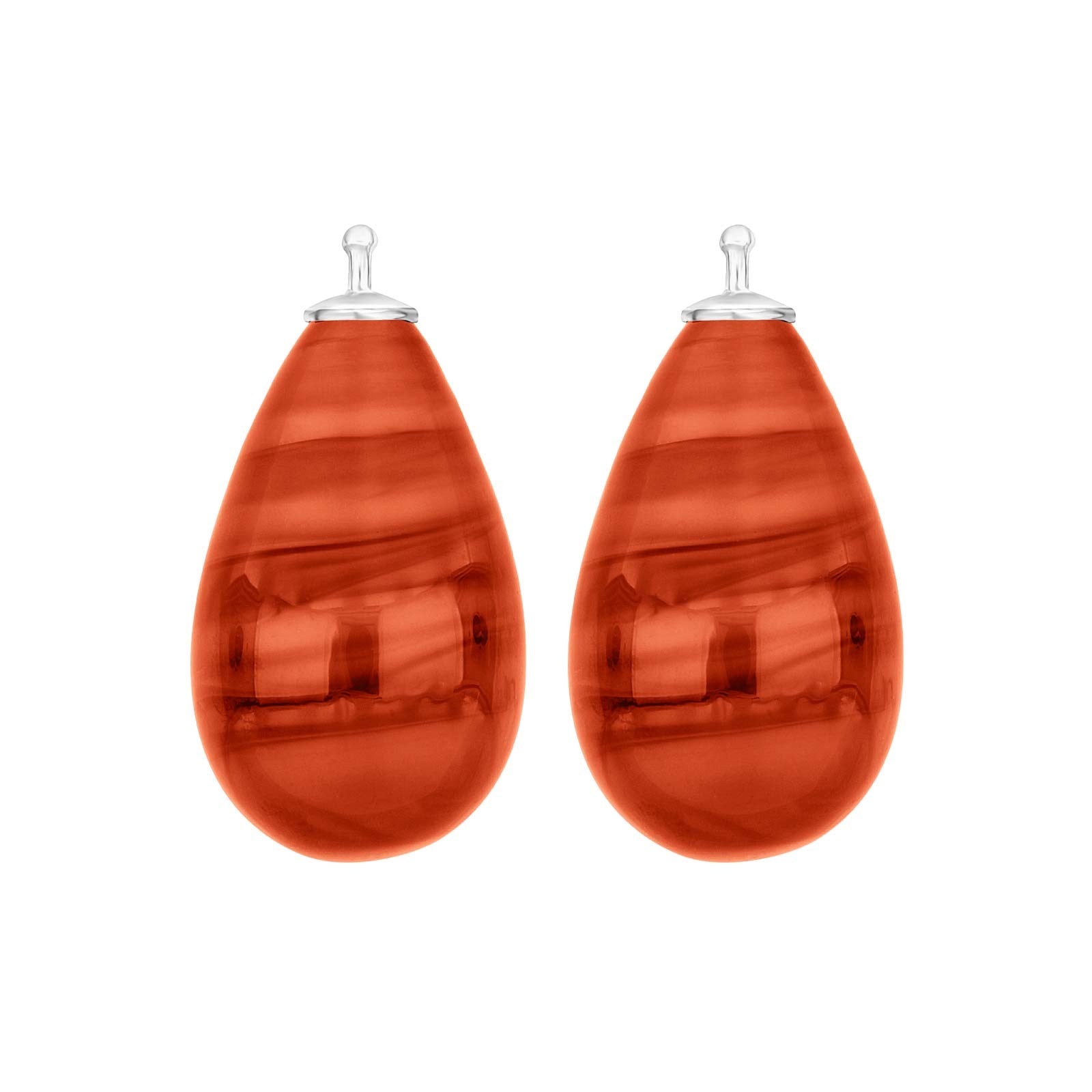 Bohemian quartz glass drop